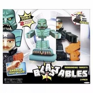 Blastable Rebounding Targets - 2 Pack  Boy Toy Action Figure Brand New